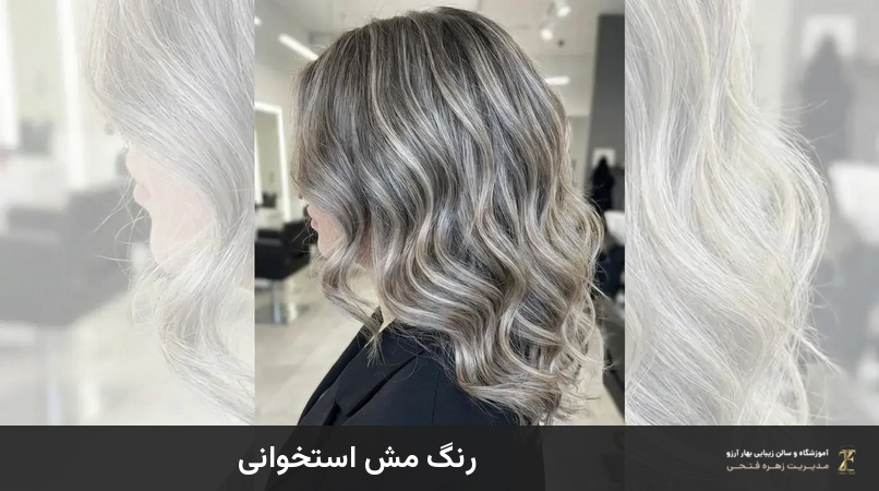 رنگ مش استخوانی